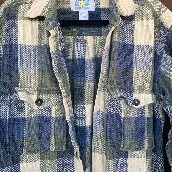 Plaid Flannel Jacket Size X Large - Picture 2 of 5